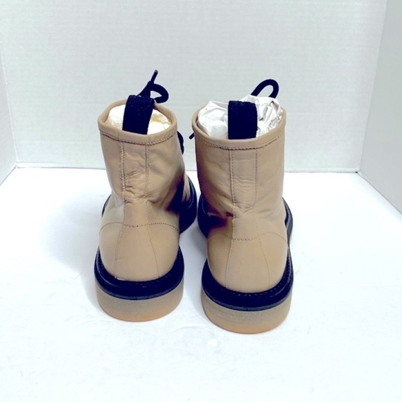 AGL Attilio Giusti Leombruni Moreen Leather Ankle Boots Stone Rosa Size 7.5 - Picture 4 of 8